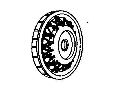 GM 25534985 Wheel TRIM COVER Assembly(Tire & Wheel Drawing/Original High Output