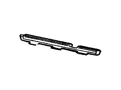 GM 25558871 Sealing Strip-Rear Side Door Window Inner