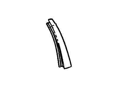 GM 25602935 Applique Asm-Rear Side Door Window Frame Front