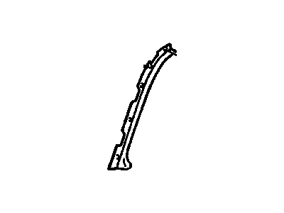 GM 25544509 Molding-Rear Side Door Rear Garnish *Black