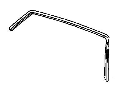 GM 25617412 Weatherstrip Asm-Roof Side Rail Pinchweld