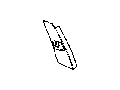 GM 20937910 Cover-Driver Seat Shoulder Belt Guide Adjuster Opening *Light Ttnum