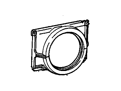 GM 15560274 Shroud-Radiator Fan Lower