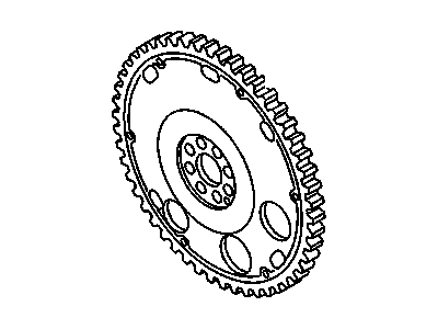 GM 97378429 Engine Crankshaft FLYWHEEL