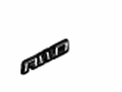 GM 84327497 Nameplate