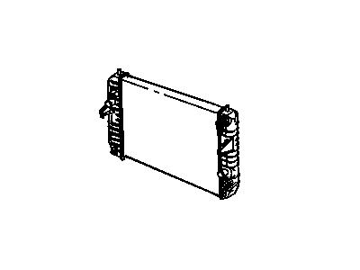 GM 89018554 Radiator Assembly