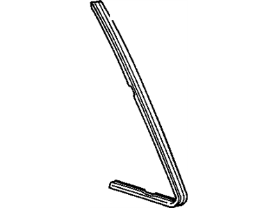 GM 14001738 Weatherstrip-Side Front Door Vent Glass Front-RH