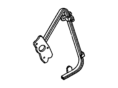 GM 25544677 Front Door Window Electrode Regulator ASSEMBLY (Service)