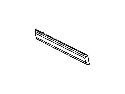 GM 12327965 Molding Kit, Front Side Door Upper