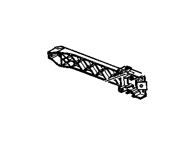 GM 25878782 Housing, Rear Side Door Outside Handle
