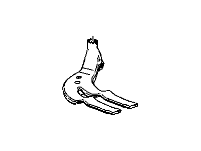 GM 13242031 Rear Duct