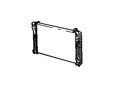 GM 12489201 Tube Pkg, Radiator Overflow