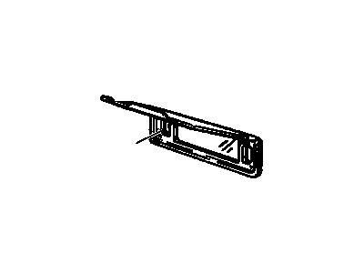 GM 12372629 Mirror Asm, Rear Seat Roof Illuminate <Use 1C3J*Blue