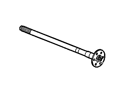 GM 88982525 SHAFT, Rear Axle Drive