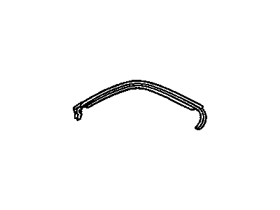 GM 22606352 Sealing Strip Asm-Front Side Door Window Outer *Bright T