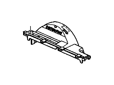 GM 10281083 Shroud Asm-Radiator Fan Upper