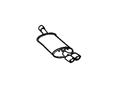 GM 88959328 MUFFLER