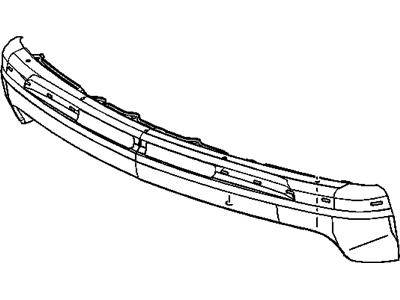GM 15758072 Bumper