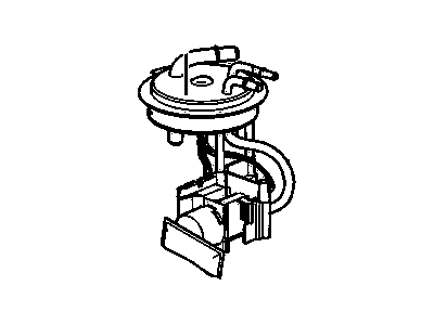 GM 19331310 Fuel Tank Fuel Pump Module Kit