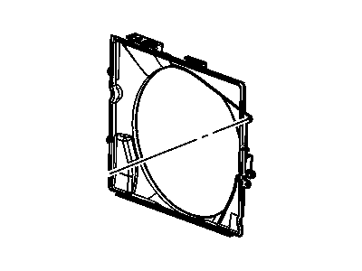 GM 20914377 Fan Shroud