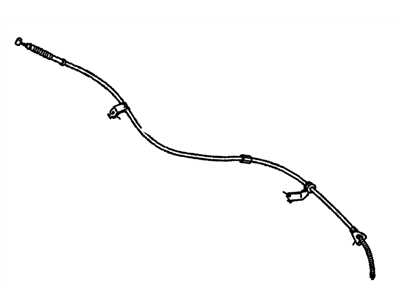 GM 88971152 Cable, Parking Brake Rear