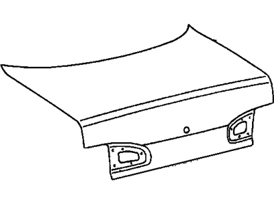 GM 94852012 Lid, Rear Compartment