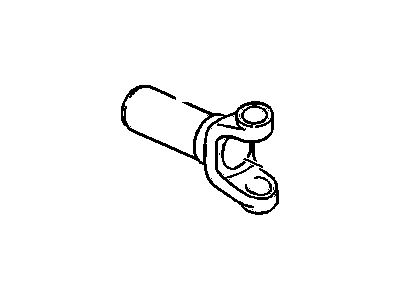 GM 26045229 Yoke, Propeller Shaft Slip