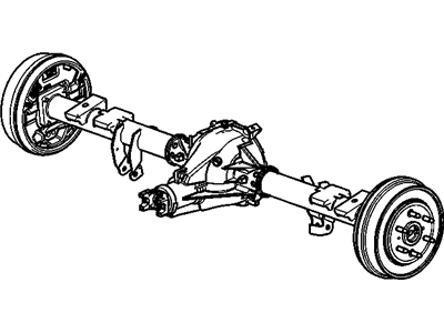 GM 20937821 Axle Assembly