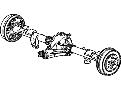 GM 23145776 Axle Asm-Rear