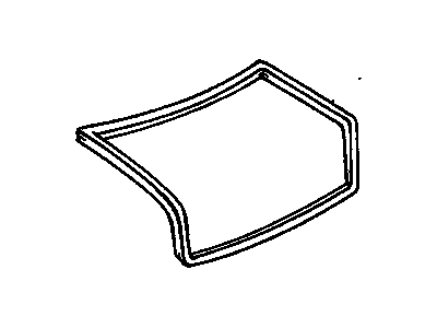 GM 3546352 Weatherstrip, Rear Compartment Lid
