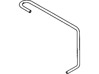 GM 91172383 Engine Coolant Recovery Tank Hose