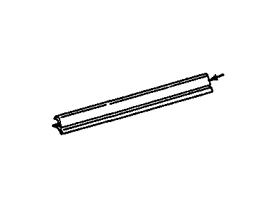 GM 10144947 Molding Asm-Front Side Door Window Reveal