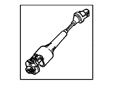 GM 26016264 Steering Gear Coupling Shaft