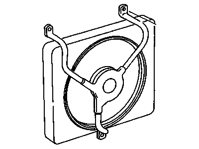 GM 22088901 Shroud Pkg-Electronic Cooling Fan