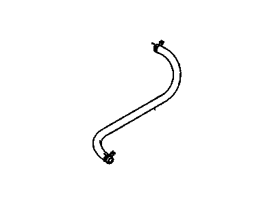 GM 22572193 Radiator SURGE TANK Inlet Hose