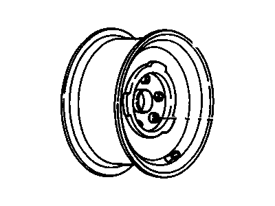 GM 15596726 Wheel