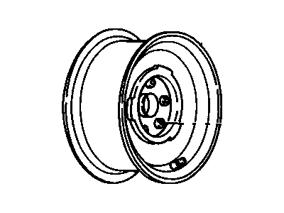 GM 15596726 Wheel