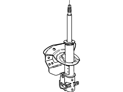 GM 22064136 Front Suspension Strut Kit