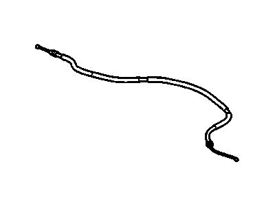 GM 22851207 Cable Asm-Parking Brake Rear