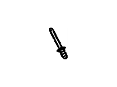 GM 25606251 Fender Rivet