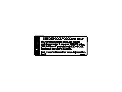 GM 22688946 Info Label