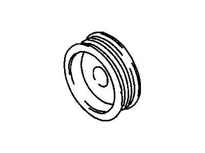 GM 96068995 Pulley, Generator