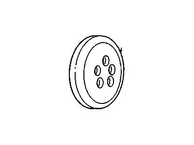 GM 22527554 Hub Cap ASSEMBLY