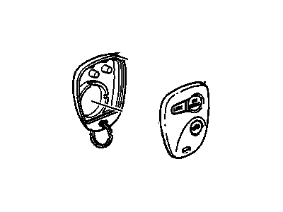 GM 16245105 Transmitter, Remote Control Door Lock