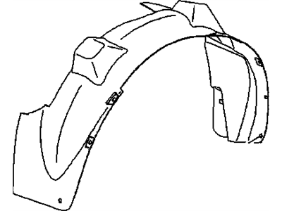 GM 15828907 Fender Liner