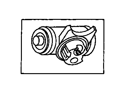 GM 18012273 Cylinder, Rear Wheel