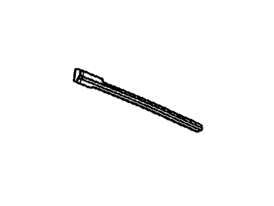 GM 22648341 Sealing Strip Asm-Rear Side Door Window Outer *Bright