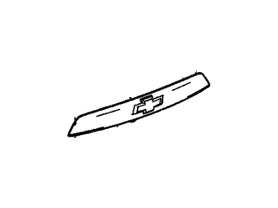 GM 84048500 Molding