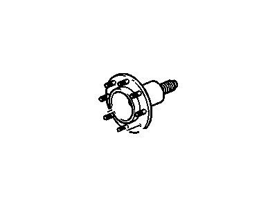 GM 25716676 Hub & Bearing Assembly