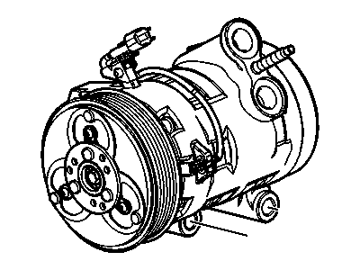GM 19130252 Compressor